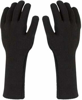 Sealskinz Waterproof All Weather Ultra Grip Knitted Gauntlet Black XL Kolesarske rokavice