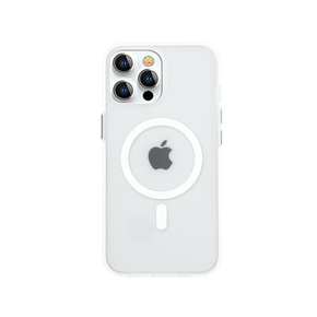 Slomart kingxbar pqy elegantna serija magnetnih etuijev za iPhone 13 pro case white (magsafe compatible)
