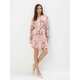 Obleka mini s pasom roza AW 2025