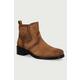 Zadig&Voltaire gležnarski čevlji ženski semiš Igata Suede rjava SWCT02150