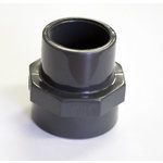 Steinbach PVC prehoden ventilček za lepilno objemko x IG, PN 16, 50/40 x 1 1/2" - 1 k.