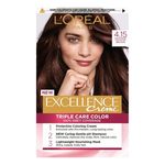 Loreal Paris barva za lase Excellence, 4.15 Dark Frosted Brown
