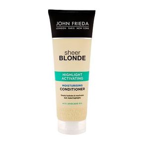 John Frieda Sheer Blonde Highlight Activating balzam za vlaženje svetlo barvanih las 250 ml