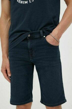 Mustang Jeans kratke hlače Chicago 1013432 Mornarsko modra Regular Fit