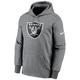 Las Vegas Raiders Nike Prime Logo Therma pulover s kapuco, velikost XL