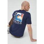 Bombažna kratka majica North Sails mornarsko modra barva - mornarsko modra. Lahkotna majica iz kolekcije North Sails. Model izdelan iz tanke, elastične pletenine. Visokokakovosten material, izdelan v skladu z načeli trajnostnega razvoja.