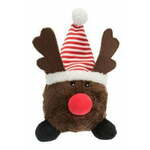 Trixie Božična igrača pes žoga Reindeer Plush 18-29cm TR 1pc