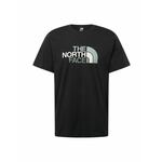 Bombažna kratka majica The North Face M S/S Easy Tee moška, črna barva, NF0A87N5JK31 - črna. Lahkotna kratka majica iz kolekcije The North Face, izdelana iz pletenine, prijetne na otip. Model iz izjemno udobne bombažne tkanine.