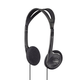 Thomson HED1115BK slušalke, 3.5 mm, črna