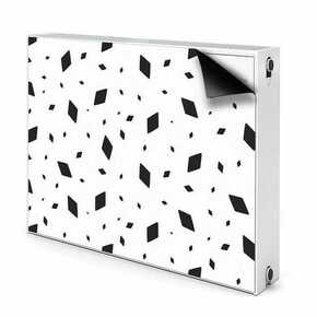 Tulup.si Pokrov za radiator PVC Geometrijski motivi 100x60 cm
