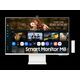 Samsung LS32FM801UUXDU monitor, VA, 32", 16:9, 3840x2160, 60Hz, pivot, USB-C, HDMI, USB