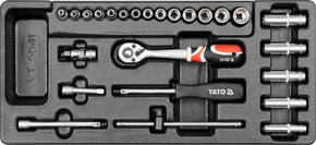 YATO YATO Vložek za vtičnico - nasadni ključi 25ks 3