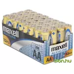 Maxell baterija AA (LR6), 32 kos, alkalne, pakiranje v folijo