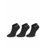 Set 3 parov unisex nizkih nogavic Reebok Tech Style Tr M 3P FQ5348 Black