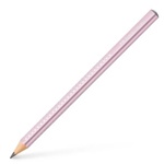 Faber-Castell Grafitni svinčnik Sparkle Jumbo biserni odtenki, roza
