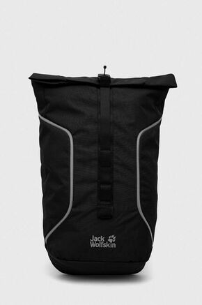 Nahrbtnik Jack Wolfskin Allspark črna barva - črna. Nahrbtnik iz kolekcije Jack Wolfskin. Model narejen iz blaga z odsevnimi elementi.
