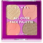 LAMEL All-Over Face Palette paleta za celoten obraz odtenek 01 11.5 g