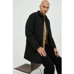 Jakna Sisley moška, črna barva - črna. Vodoodporna jakna iz kolekcije Sisley. Lahek model, izdelan iz vodoodpornega materiala.