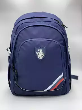Klarion Praktična ergonomska modra šolska torba Adam