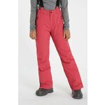 Otroške smučarske hlače Protest roza barva - roza. Otroški Smučarske hlače iz kolekcije Protest. Model izdelan iz materiala, ki ščiti pred mrazom in vetrom.