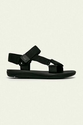 Camper sandali Match - črna. Sandali iz kolekcije Camper. Model izdelan iz tekstilnega materiala.