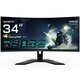 Gigabyte G34WQCP monitor, 34", 3440x1440, DVI, Display port, VGA (D-Sub)