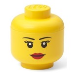 LEGO glava za shranjevanje (mini) - deklica