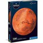WEBHIDDENBRAND CLEMENTONI Okrogla sestavljanka Vesolje: Mars 500 kosov