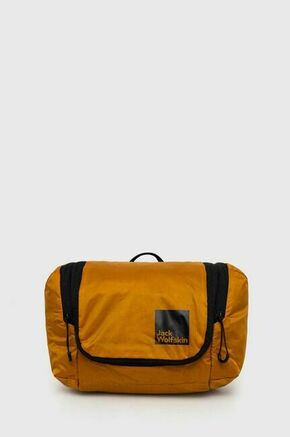 Kozmetična torbica Jack Wolfskin Wandermood rumena barva