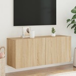 Vidaxl Stenska TV omarica sonoma hrast 100x30x41 cm