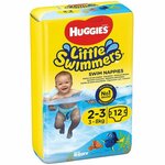 HUGGIES Little Swimmers vodne plenice za enkratno uporabo 2-3 (3-8 kg) 12 kos
