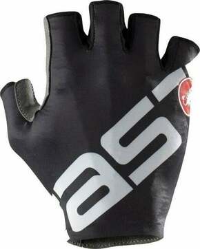 Castelli Competizione 2 Glove Light Black/Silver XS Kolesarske rokavice