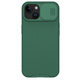 oklepni magnetni ovitek nillkin camshield pro za iphone 15 plus s pokrovom za kamero - zelen