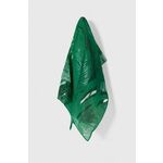 Rutica s primesjo svile Lauren Ralph Lauren zelena barva - zelena. Rutica iz kolekcije Lauren Ralph Lauren. Model izdelan iz vzorčaste tkanine. Material, ki je izjemno prijeten na otip.