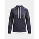Under Armour Pulover Rival Fleece HB Hoodie-GRY XL