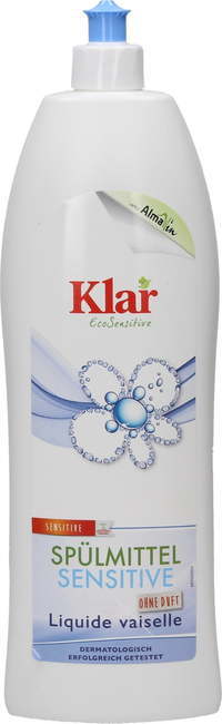 Klar Detergent za pomivanje - Sensitive - 1 l