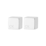 Calvin Klein Minimalistični jekleni uhani Geometric 35000245