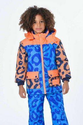 Otroška smučarska jakna Marc Jacobs - modra. Otroški jakna iz kolekcije Marc Jacobs. Podložen model