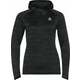 Odlo Women's Run Easy Mid Layer Hoody Black Melange XS Tekaša majica
