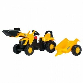 RT traktor JCB z nakladalcem in prikolico Rolly Toys