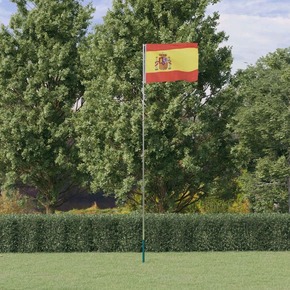 VidaXL Španska zastava in drog 5