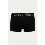 Calvin Klein Underwear boksarice - črna. Ženske boksarice iz kolekcije Calvin Klein Underwear. Model iz gladke pletenine.