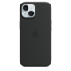 Apple iPhone 15 ovitek, silikonski, z MagSafe, črn (MT0J3ZM/A)