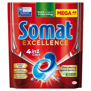 Somat Excellence 4v1 tablete za pomivalni stroj