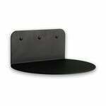 Črna kovinska polica 30 cm Flex – Spinder Design