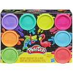 Hasbro Play-doh paket 8 skodelic v neon barvi