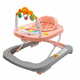 WEBHIDDENBRAND Otroška hojica s silikonskimi kolesi New Baby Forest Kingdom Pink