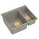 granitni umivalnik Logan 150 Beige