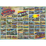Cobble Hill Puzzle Ameriške retro razglednice 1000 kosov