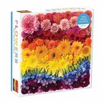 WEBHIDDENBRAND Galison Puzzle Mavrični cvetovi 500 kosov